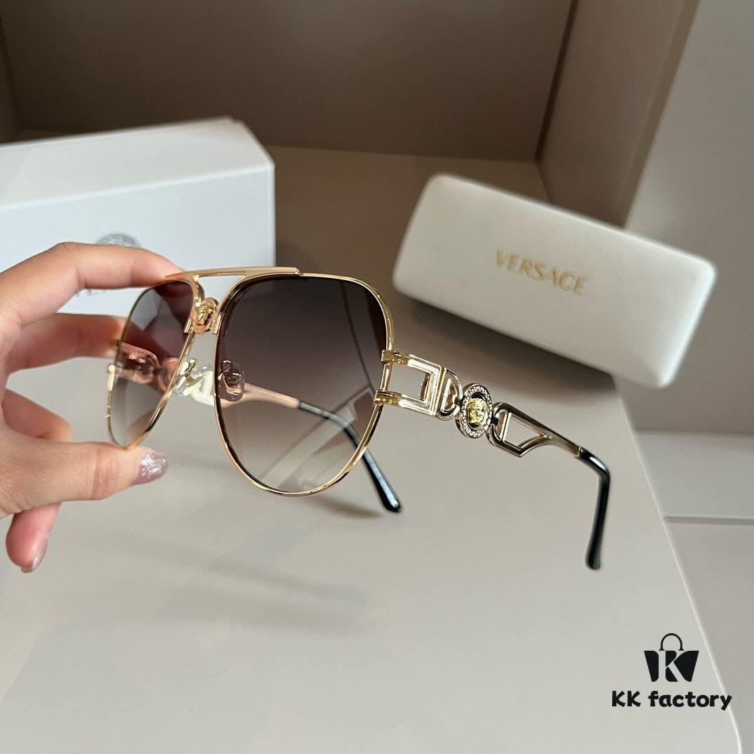 6931aa1cccd8ab3d7af9e826 VERSACE Versace Fashion Sunglasses, Men's Polarized Sunglasses, Stylish Sun Protection for Face-Shape Enhancement