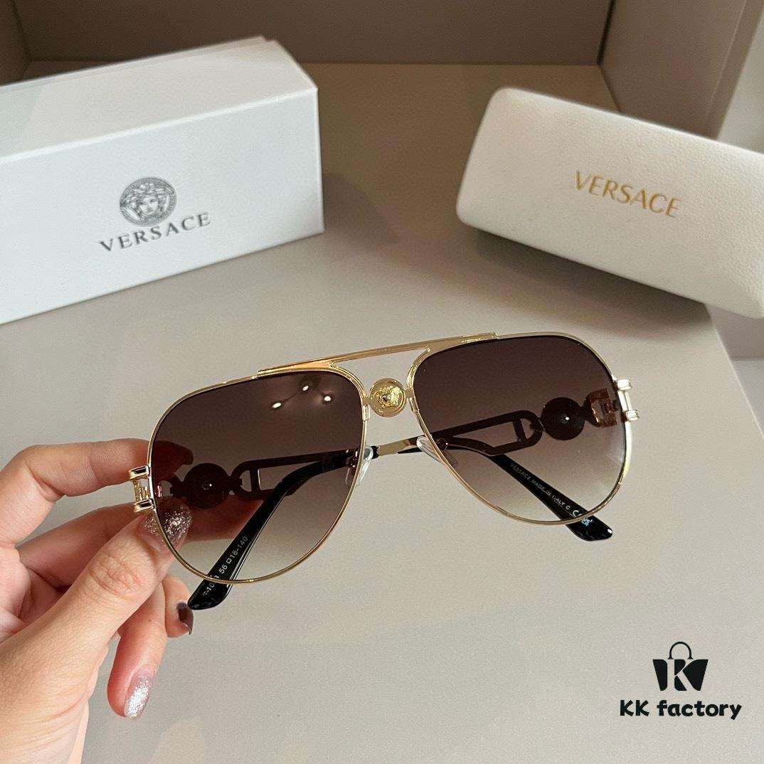 6931aa1cccd8ab3d7af9e827 VERSACE Versace Fashion Sunglasses, Men's Polarized Sunglasses, Stylish Sun Protection for Face-Shape Enhancement