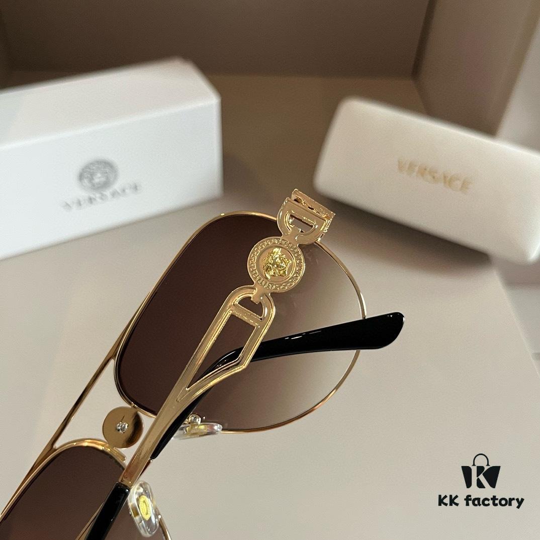 6931aa1dccd8ab3d7af9e829 VERSACE Versace Fashion Sunglasses, Men's Polarized Sunglasses, Stylish Sun Protection for Face-Shape Enhancement