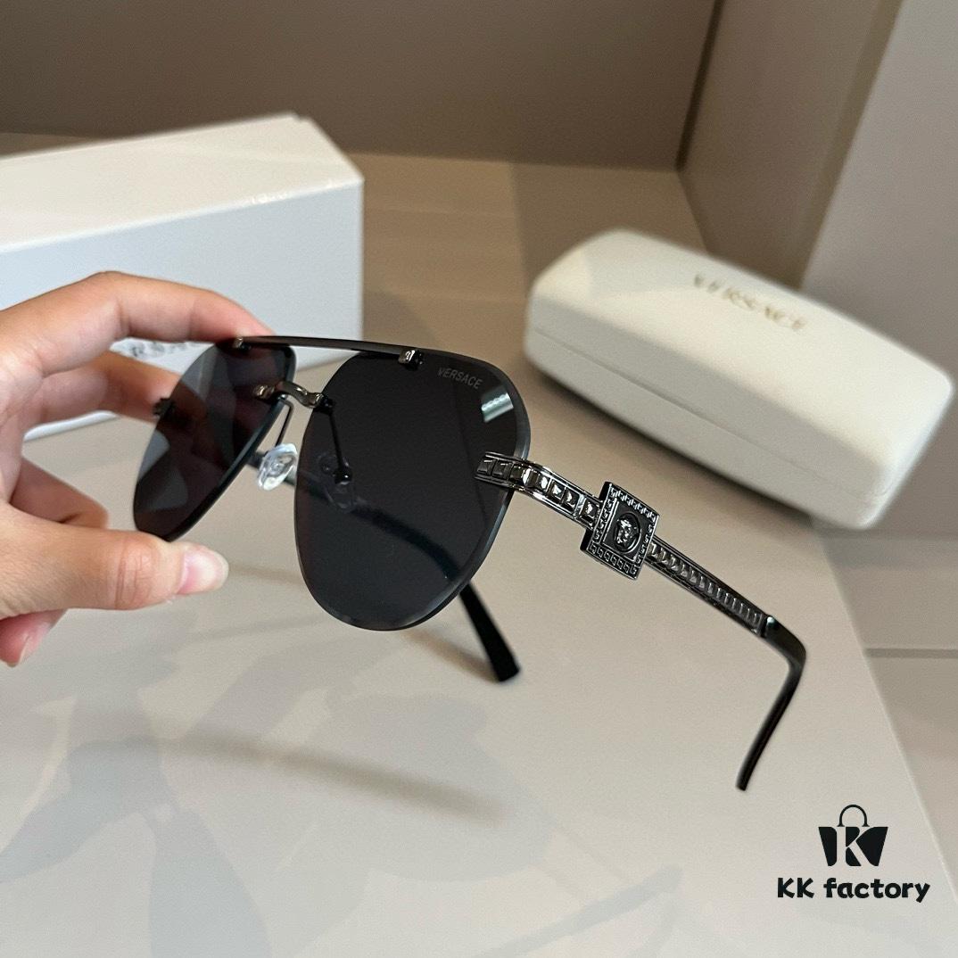 6931aa1dccd8ab3d7af9e830 VERSACE Versace Fashion Sunglasses, Men's Polarized Sunglasses, Stylish Sun Protection for Face-Shape Enhancement