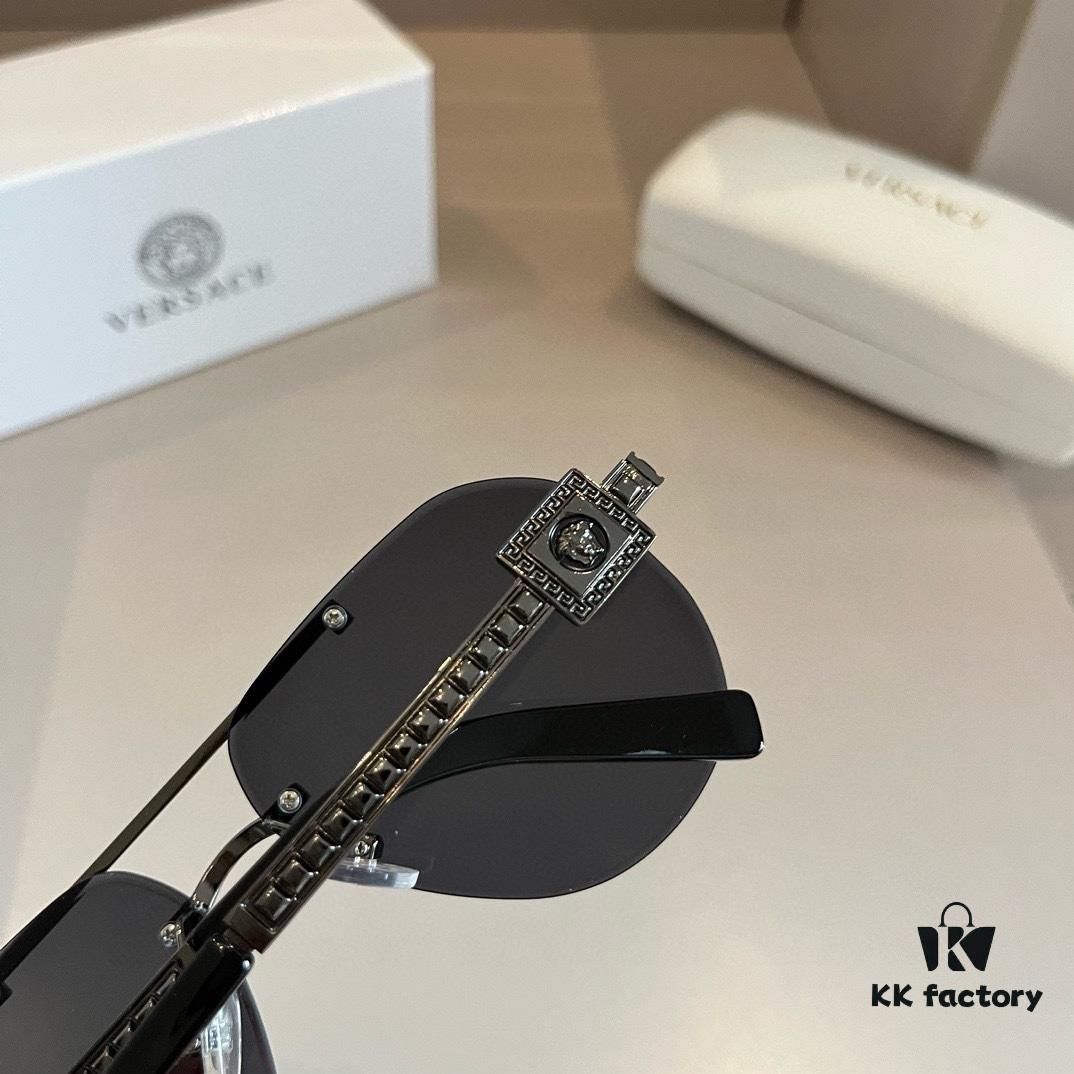 6931aa1dccd8ab3d7af9e834 VERSACE Versace Fashion Sunglasses, Men's Polarized Sunglasses, Stylish Sun Protection for Face-Shape Enhancement