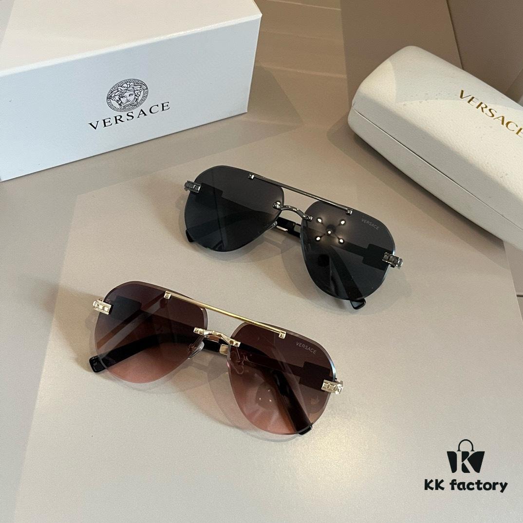 6931aa1dccd8ab3d7af9e837 VERSACE Versace Fashion Sunglasses, Men's Polarized Sunglasses, Stylish Sun Protection for Face-Shape Enhancement