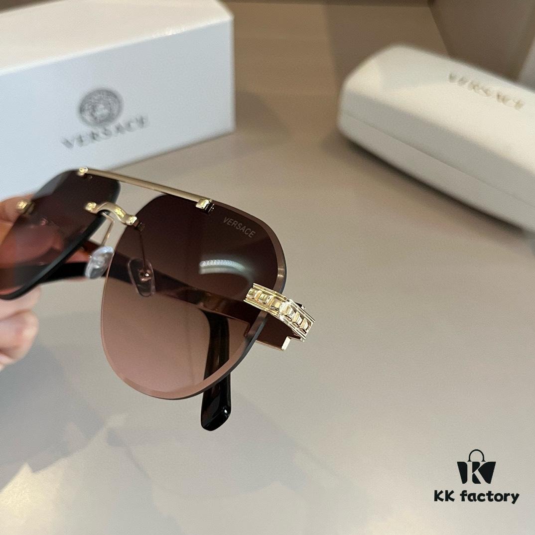 6931aa1eccd8ab3d7af9e83c VERSACE Versace Fashion Sunglasses in European and American Style, Men's Polarized Sunglasses, Sun Protection Glasses for Men, Perfect Companion for Facial Contour Enhancement