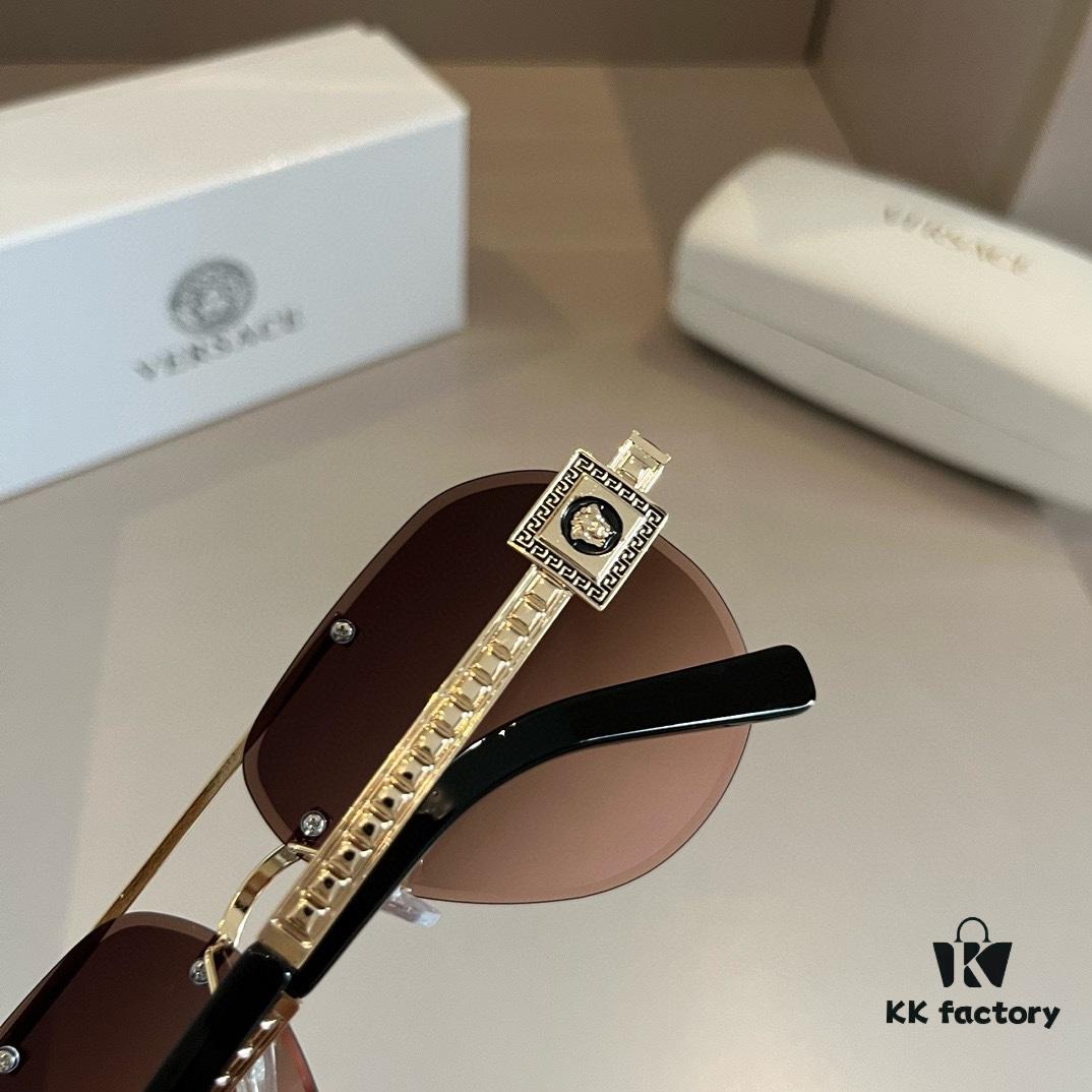 6931aa1eccd8ab3d7af9e83d VERSACE Versace Fashion Sunglasses in European and American Style, Men's Polarized Sunglasses, Sun Protection Glasses for Men, Perfect Companion for Facial Contour Enhancement