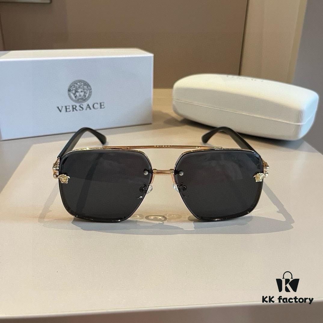 6931aa1eccd8ab3d7af9e842 VERSACE Versace Fashion Sunglasses in European and American Style, Men's Polarized Sunglasses, Sun Protection Glasses for Men, Stylish Eyewear to Complement Facial Features