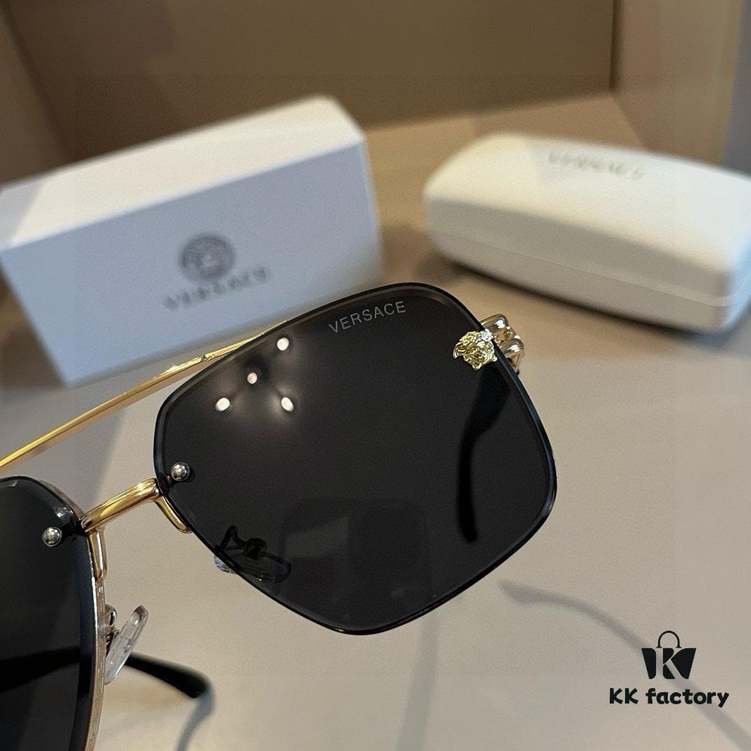 6931aa1eccd8ab3d7af9e845 VERSACE Versace Fashion Sunglasses in European and American Style, Men's Polarized Sunglasses, Sun Protection Glasses for Men, Stylish Eyewear to Complement Facial Features