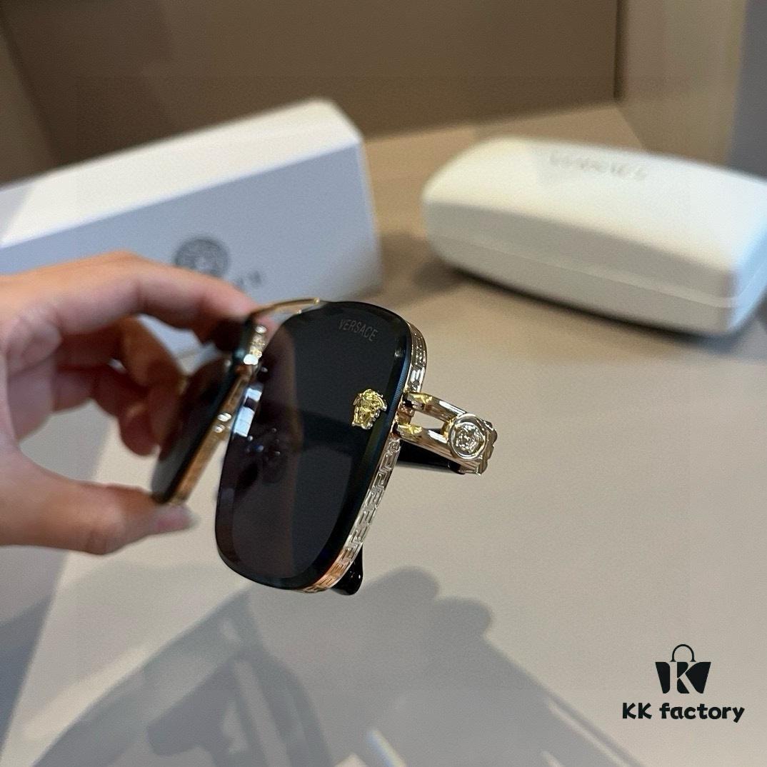 6931aa1eccd8ab3d7af9e846 VERSACE Versace Fashion Sunglasses in European and American Style, Men's Polarized Sunglasses, Sun Protection Glasses for Men, Stylish Eyewear to Complement Facial Features