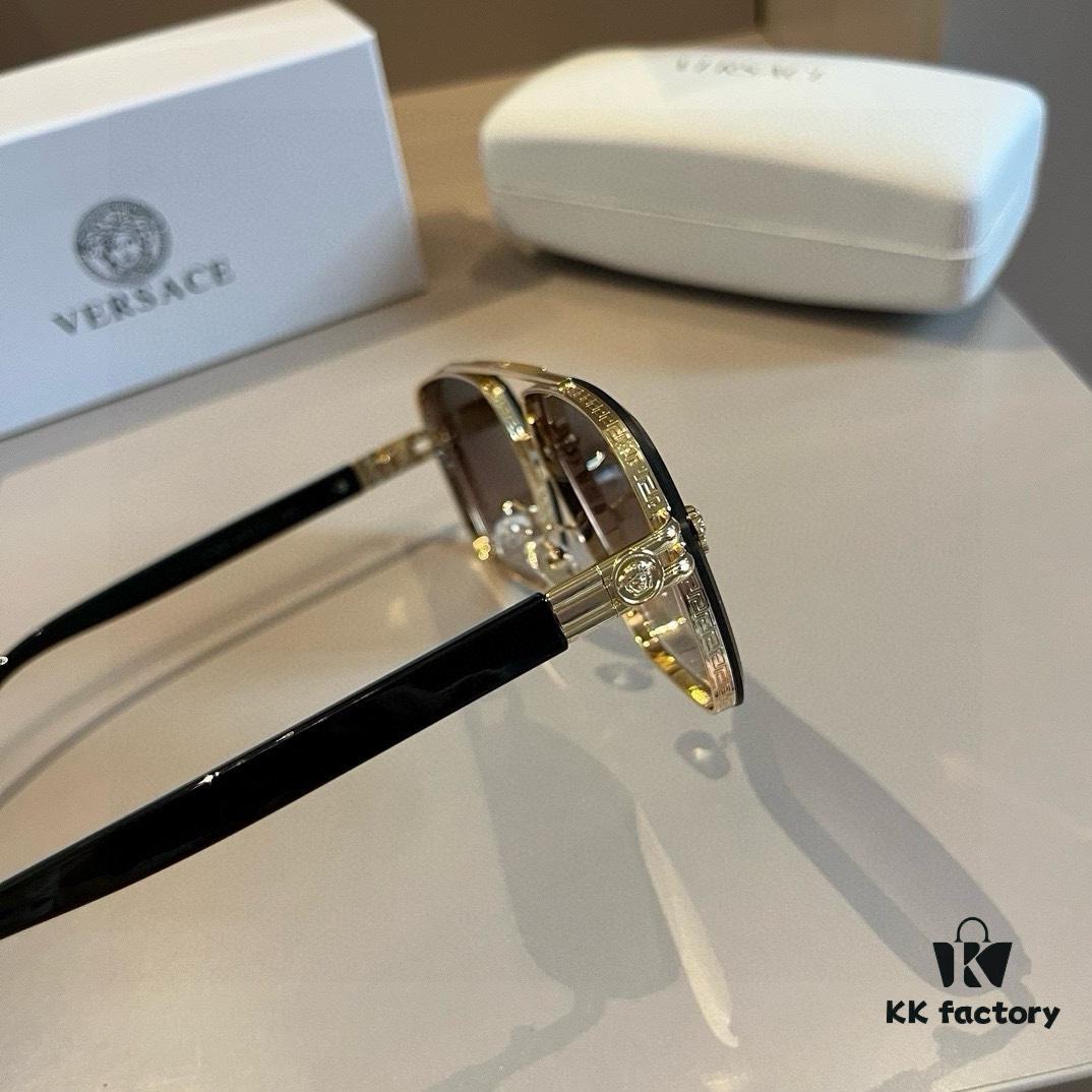 6931aa1fccd8ab3d7af9e84b VERSACE Versace Fashion Sunglasses, Men's Polarized Sunglasses, Stylish Sun Protection Glasses for Face Contour Enhancement
