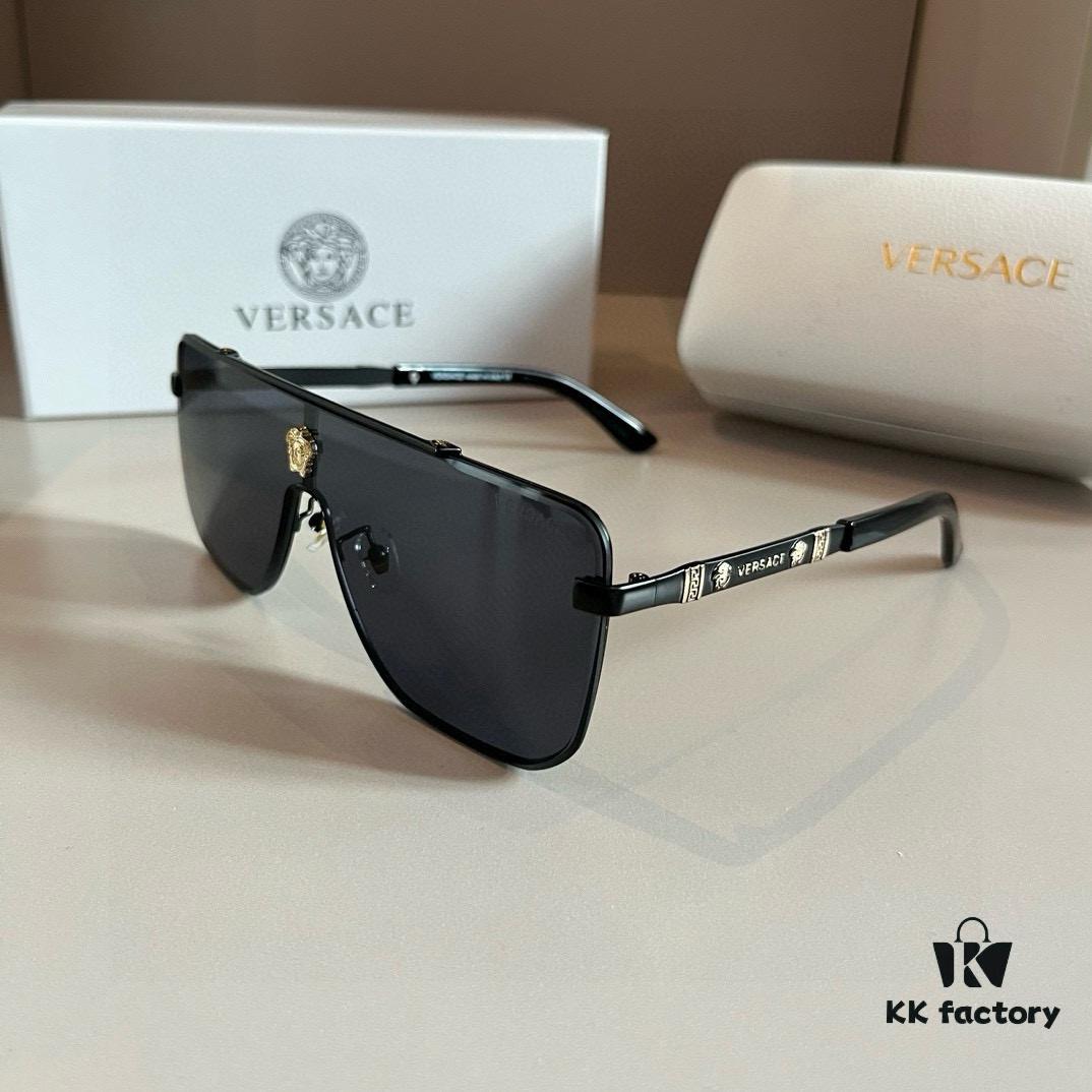 6931aa1fccd8ab3d7af9e856 VERSACE Versace Fashion Sunglasses, Men's Polarized Sunglasses, Stylish Sun Protection Eyewear for Face-Shape Enhancement