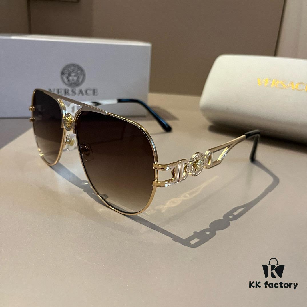 6931aa22ccd8ab3d7af9e87d VERSACE Versace Fashion Sunglasses for Men, Polarized European and American Style Sun Protection Glasses, Flattering Face Shape Design 1083 Eyewear