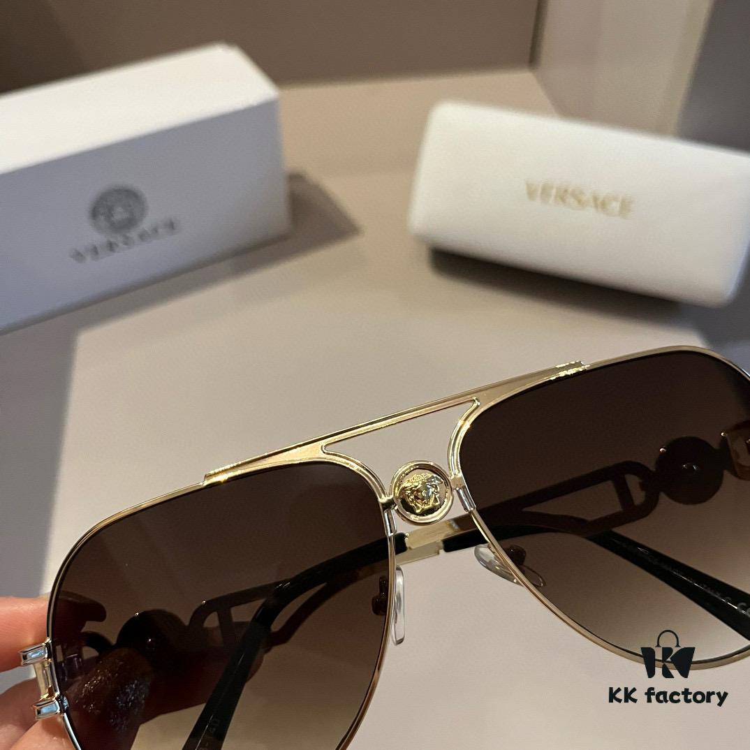 6931aa22ccd8ab3d7af9e882 VERSACE Versace Fashion Sunglasses for Men, Polarized European and American Style Sun Protection Glasses, Flattering Face Shape Design 1083 Eyewear