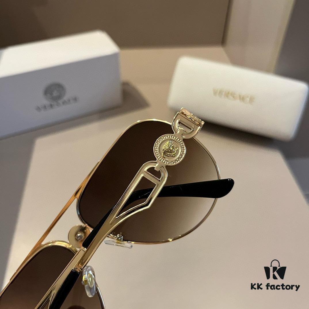 6931aa22ccd8ab3d7af9e883 VERSACE Versace Fashion Sunglasses for Men, Polarized European and American Style Sun Protection Glasses, Flattering Face Shape Design 1083 Eyewear