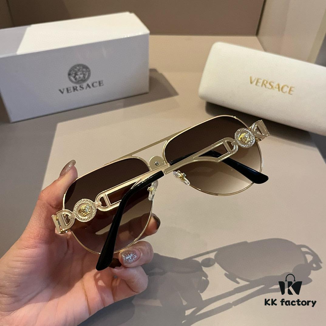 6931aa22ccd8ab3d7af9e884 VERSACE Versace Fashion Sunglasses for Men, Polarized European and American Style Sun Protection Glasses, Flattering Face Shape Design 1083 Eyewear
