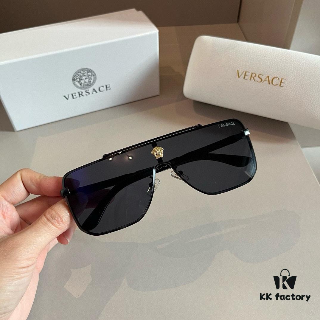 6931aa24ccd8ab3d7af9e8a6 VERSACE Versace Fashion Sunglasses, Men's Polarized Sunglasses, Stylish Sun Protection Glasses for Face Contour Enhancement