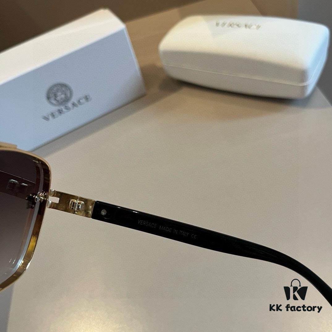 6931aa27ccd8ab3d7af9e8d7 VERSACE Versace Fashion Sunglasses, Men's Polarized Sunglasses, Stylish Sun Protection Glasses for Face Contour Enhancement