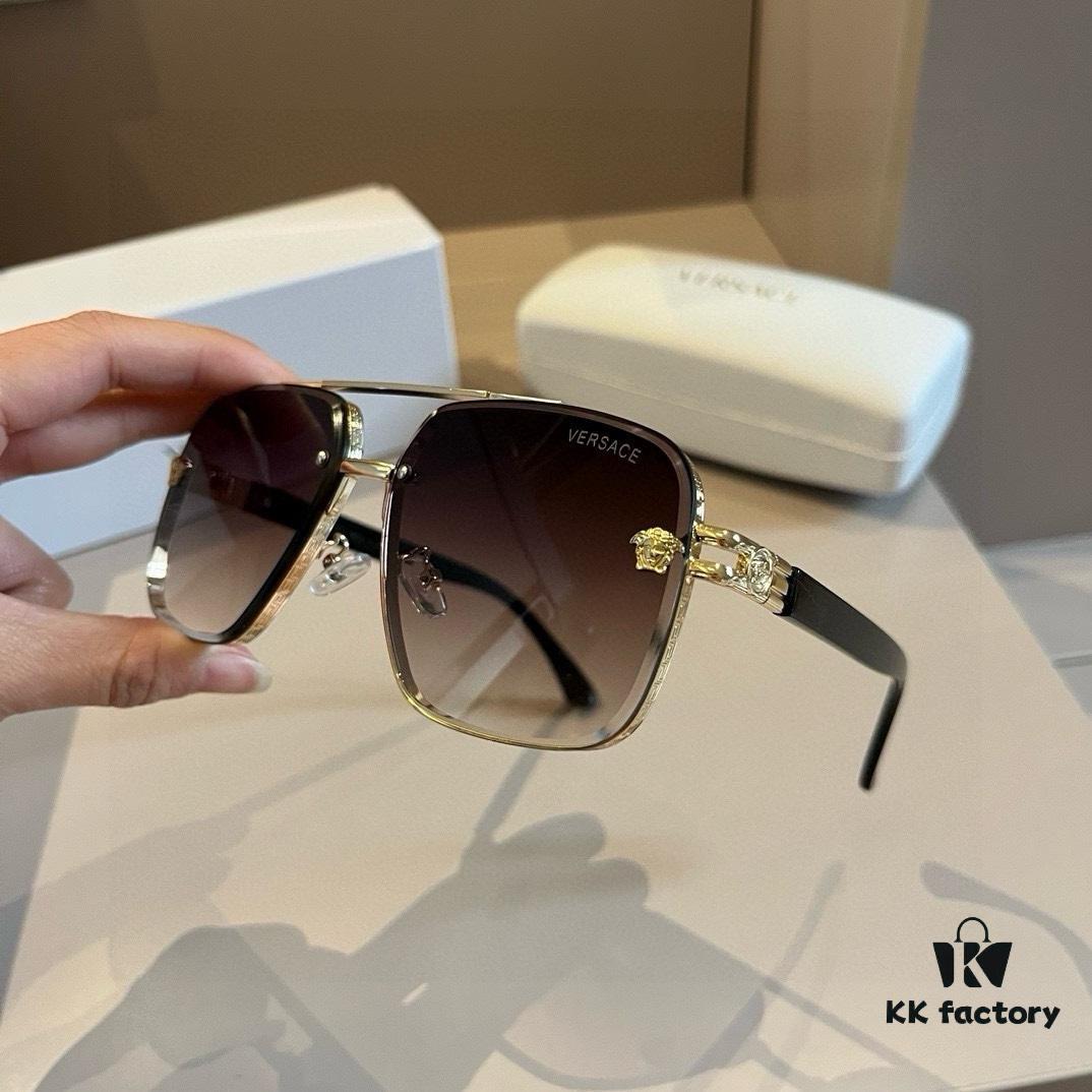 6931aa27ccd8ab3d7af9e8da VERSACE Versace Fashion Sunglasses, Men's Polarized Sunglasses, Stylish Sun Protection Glasses for Face Contour Enhancement