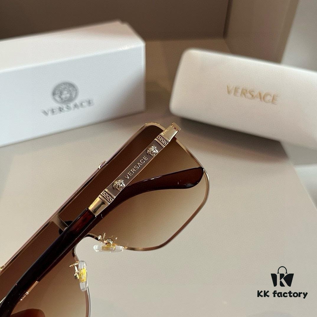 6931aa28ccd8ab3d7af9e8ed VERSACE Versace Fashion Sunglasses, Men's Polarized Sunglasses, Stylish Sun Protection Glasses for Face Contour Enhancement