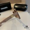 Chanel Popular Pearl-Temple Sunglasses, Trending on Xiaohongshu, 2023 Hot Item, Fashionable Designer-Style Shades