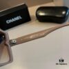 Chanel Popular Pearl-Temple Sunglasses, Trending on Xiaohongshu, 2023 Hot Item, Fashionable Designer-Style Shades