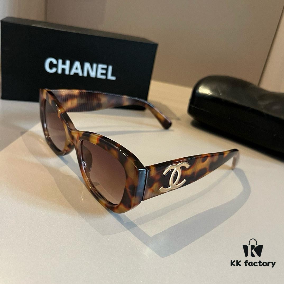 6931aa3cccd8ab3d7af9ea2a CHANEL Chanel Sunglasses🕶️ Worn by Numerous Celebrities, New Large-Frame Polarized Clear Vision Sunglasses