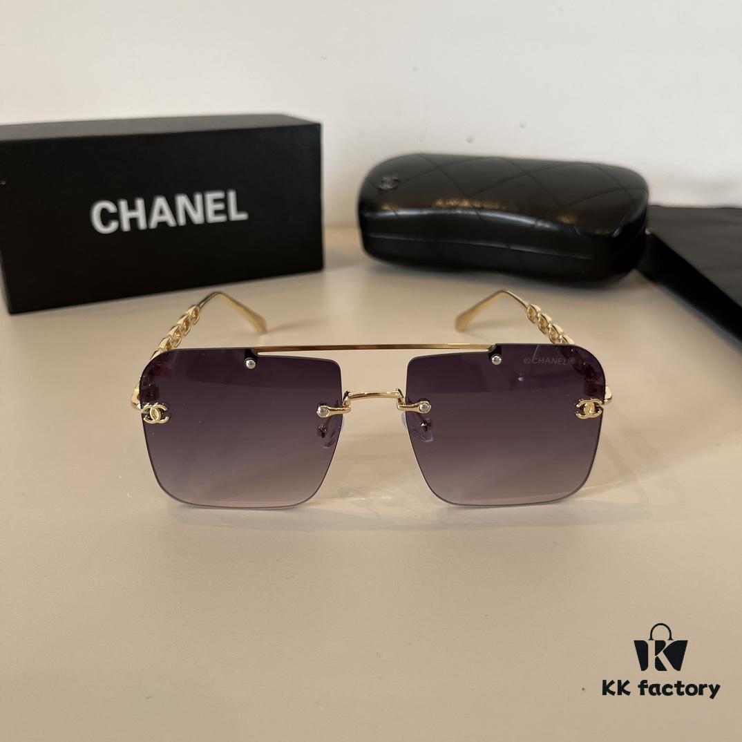 Chanel Sunglasses, Super Nice, Essential for Driving and Travel, Must-Have Eyewear to Flatter Facial Features