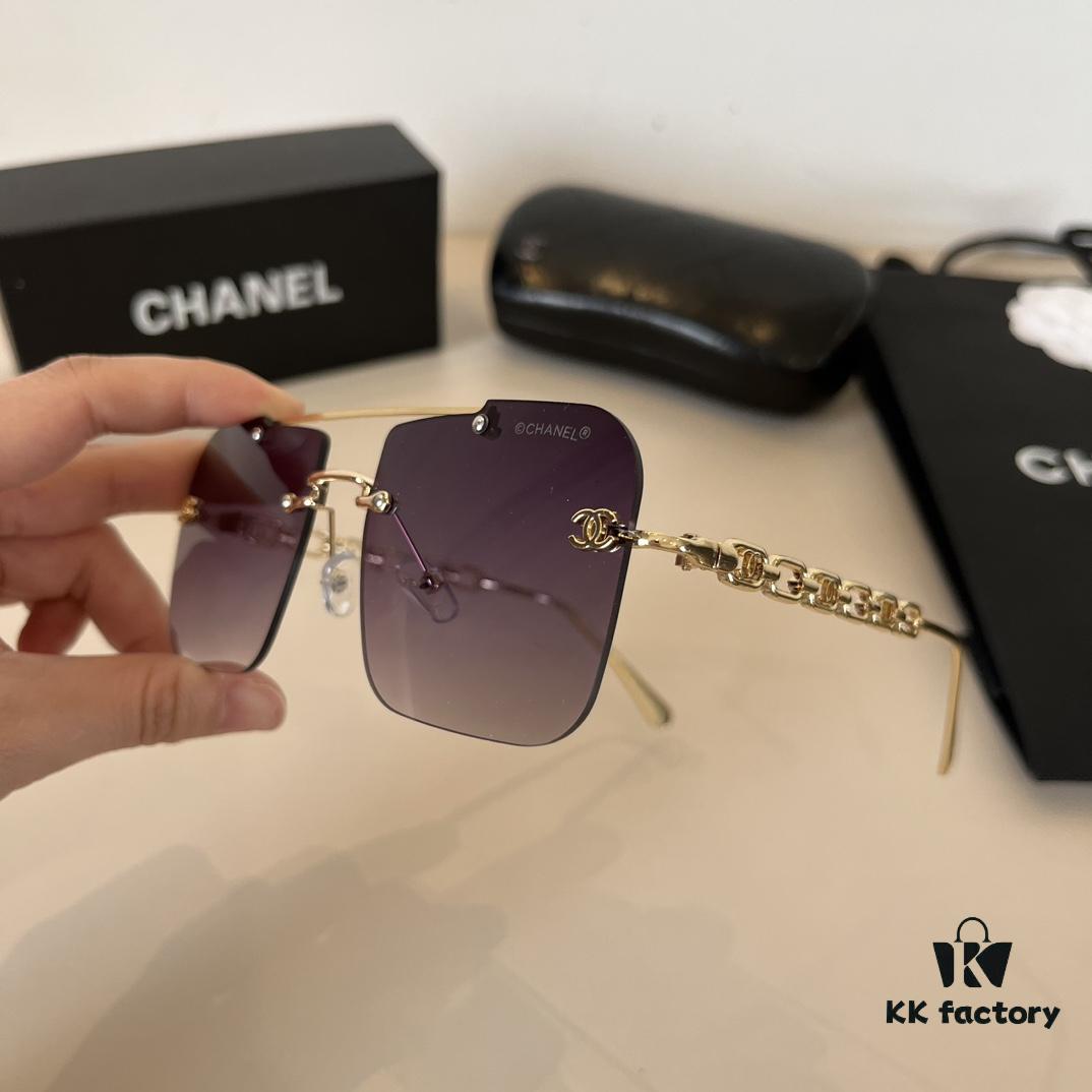 Chanel Sunglasses, Super Nice, Essential for Driving and Travel, Must-Have Eyewear to Flatter Facial Features