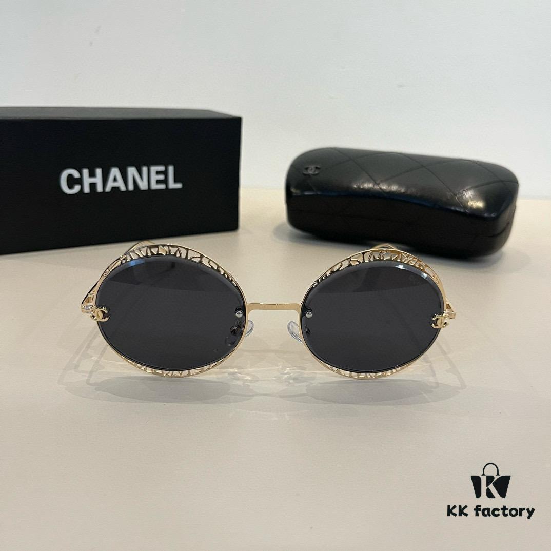 Chanel Sunglasses, Ultra-High-End Custom Design, Essential Eyewear for Travel and Driving