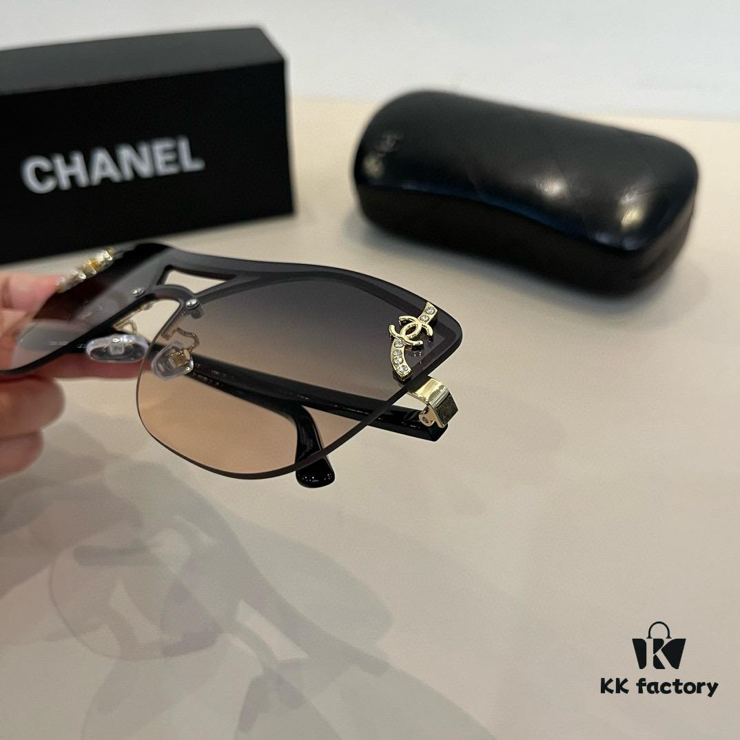 Chanel Sunglasses, Ultra-High-End Custom Design, Essential Eyewear for Traveling and Driving
