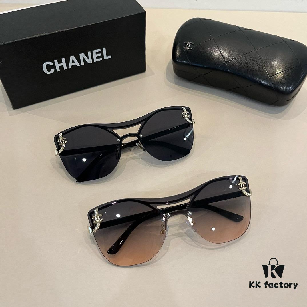 Chanel Sunglasses, Ultra-High-End Custom Design, Essential Eyewear for Traveling and Driving