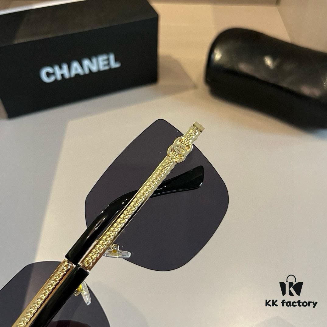 6931aa51ccd8ab3d7af9eb7d CHANEL Official Spring Collection New Arrival Oversized Sunglasses, Polarized Clear Lens Sun Glasses Popular Among Many Celebrities