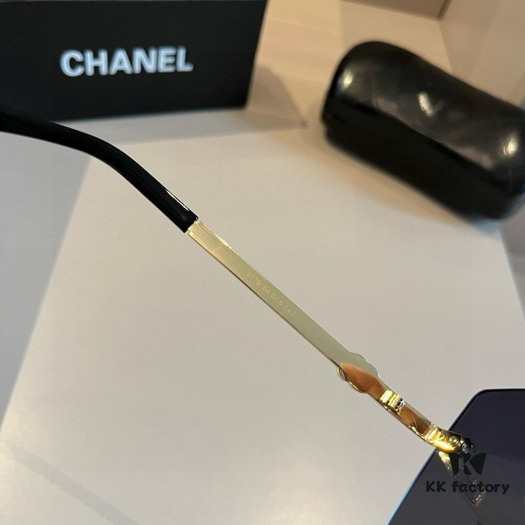 6931aa51ccd8ab3d7af9eb7e CHANEL Official Spring Collection New Arrival Oversized Sunglasses, Polarized Clear Lens Sun Glasses Popular Among Many Celebrities
