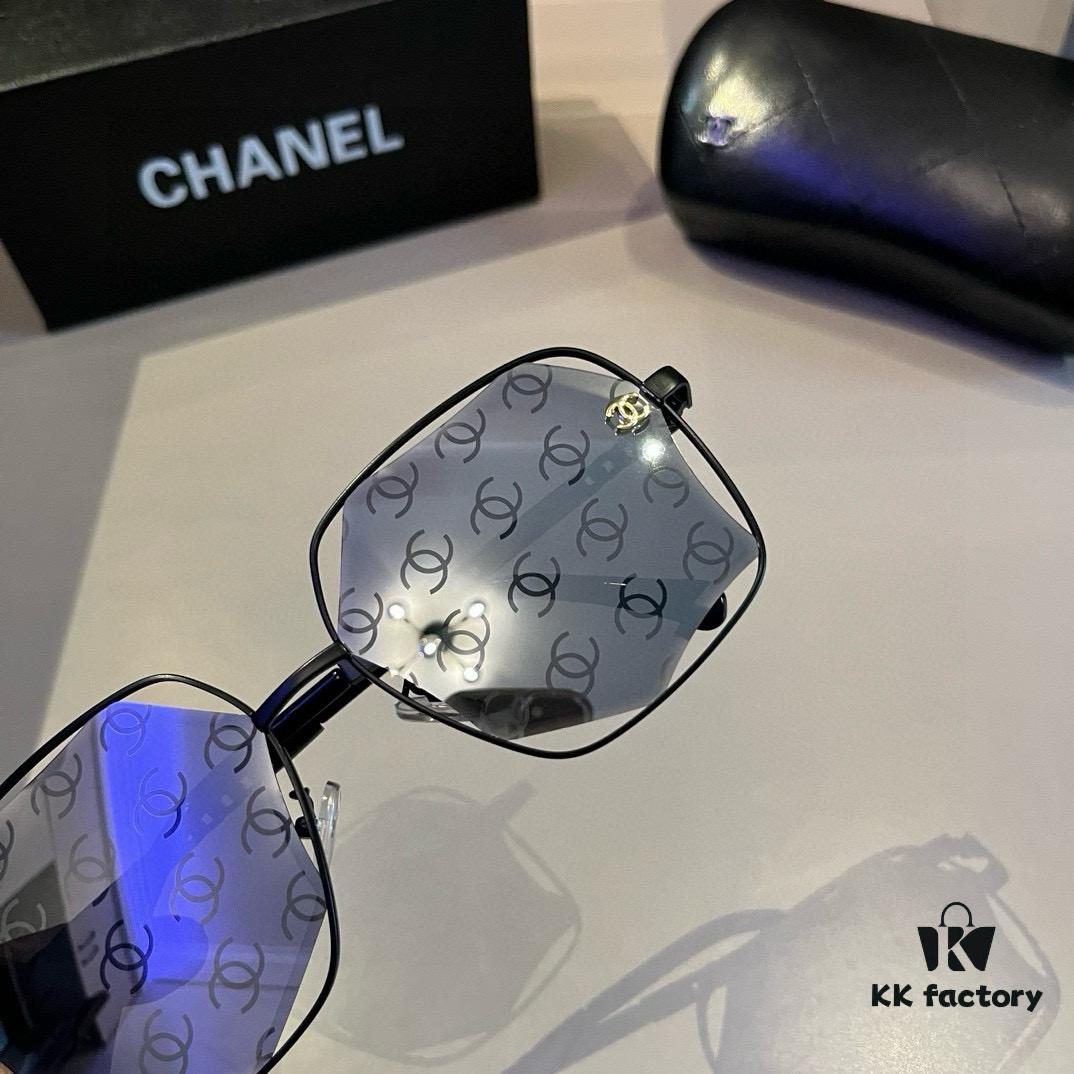 6931aa52ccd8ab3d7af9eb8b Chanel Sunglasses for Round Faces, Oversized Frame Sun Glasses 2024 New Arrival, Flattering and Slimming Design
