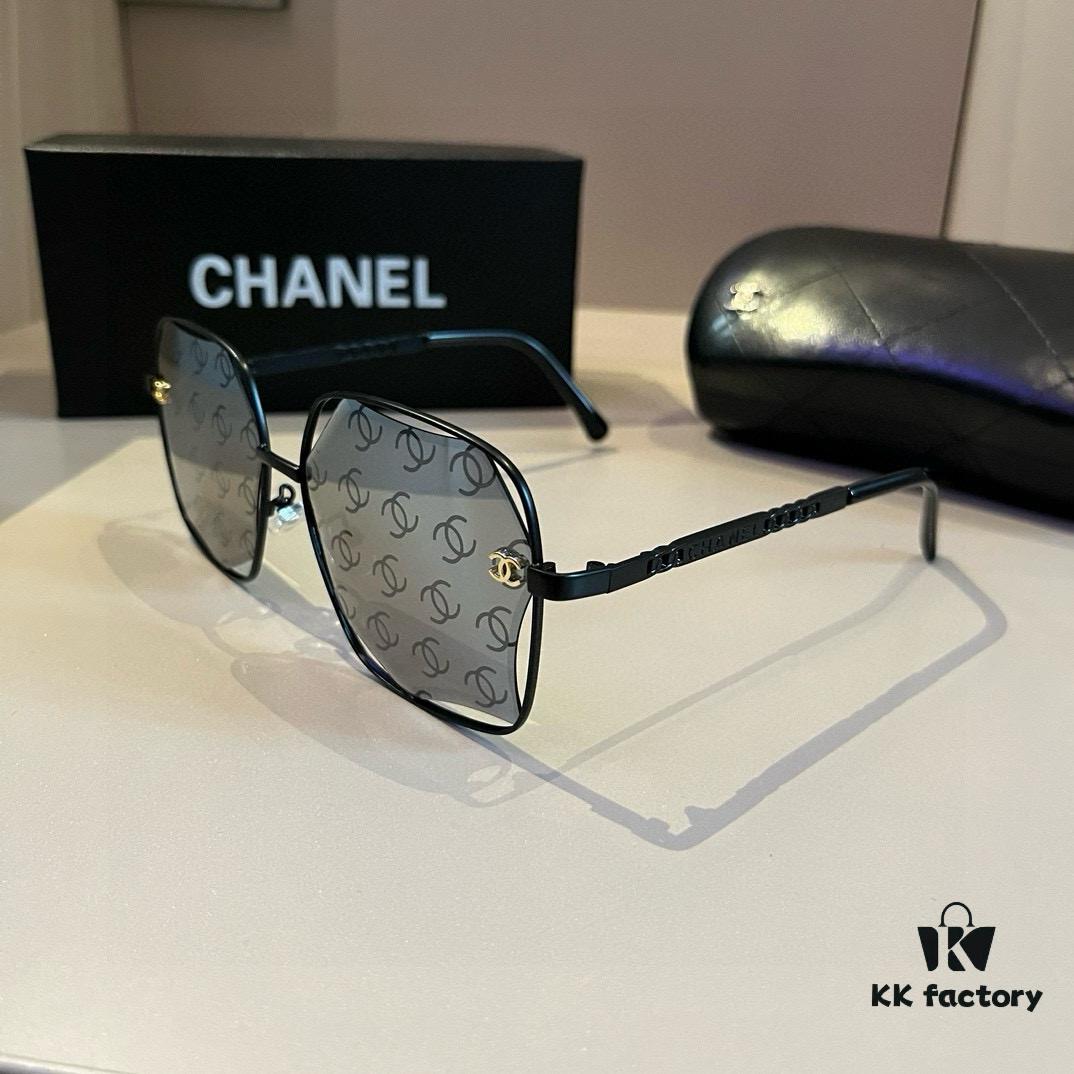 6931aa52ccd8ab3d7af9eb8c Chanel Sunglasses for Round Faces, Oversized Frame Sun Glasses 2024 New Arrival, Flattering and Slimming Design