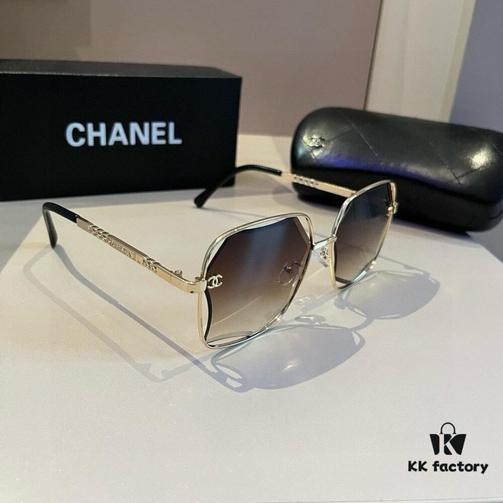 6931aa53ccd8ab3d7af9eb90 Chanel Sunglasses for Round Faces, Oversized Frame Sun Glasses 2024 New Arrival, Flattering and Slimming Design
