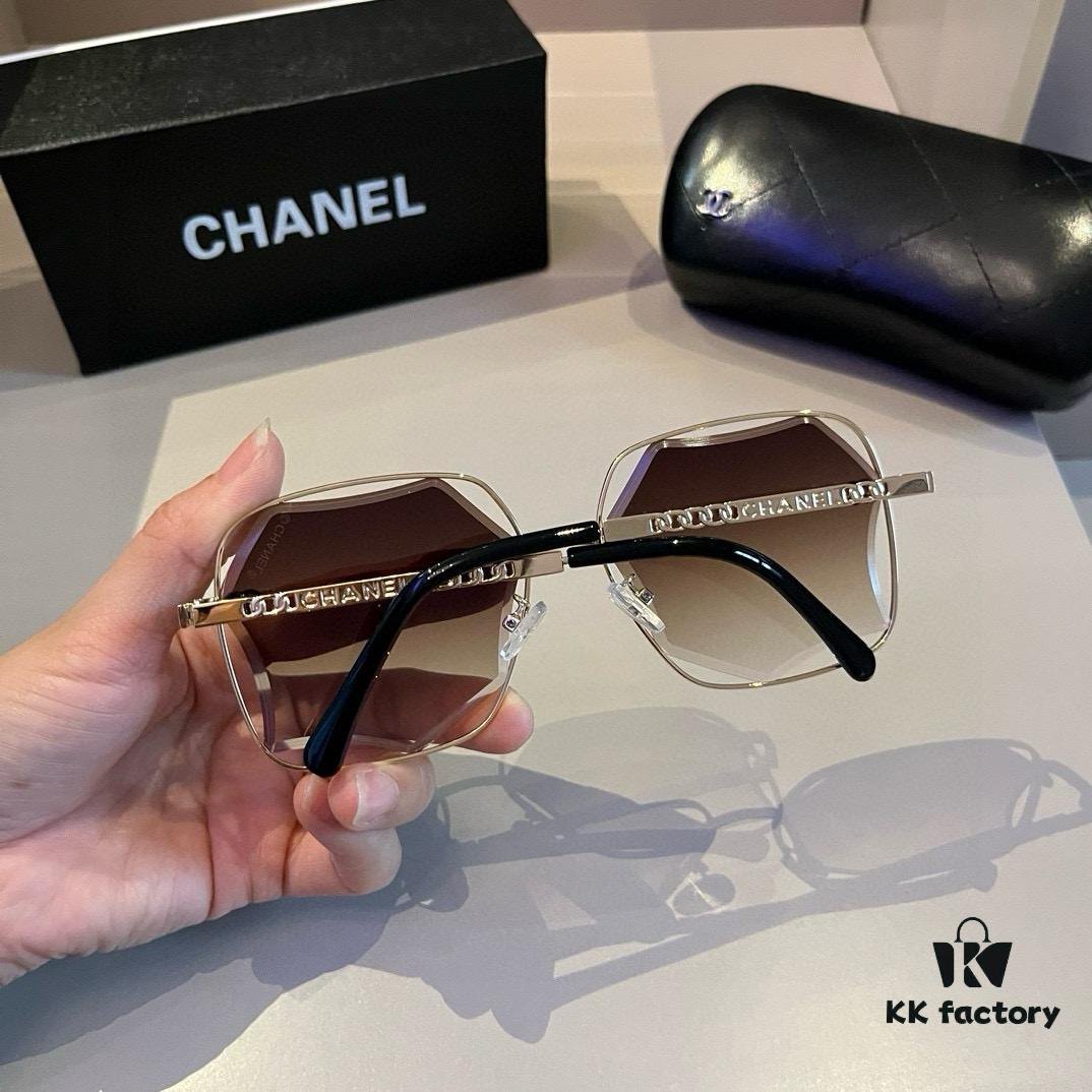 6931aa53ccd8ab3d7af9eb94 Chanel Sunglasses for Round Faces, Oversized Frame Sun Glasses 2024 New Arrival, Flattering and Slimming Design