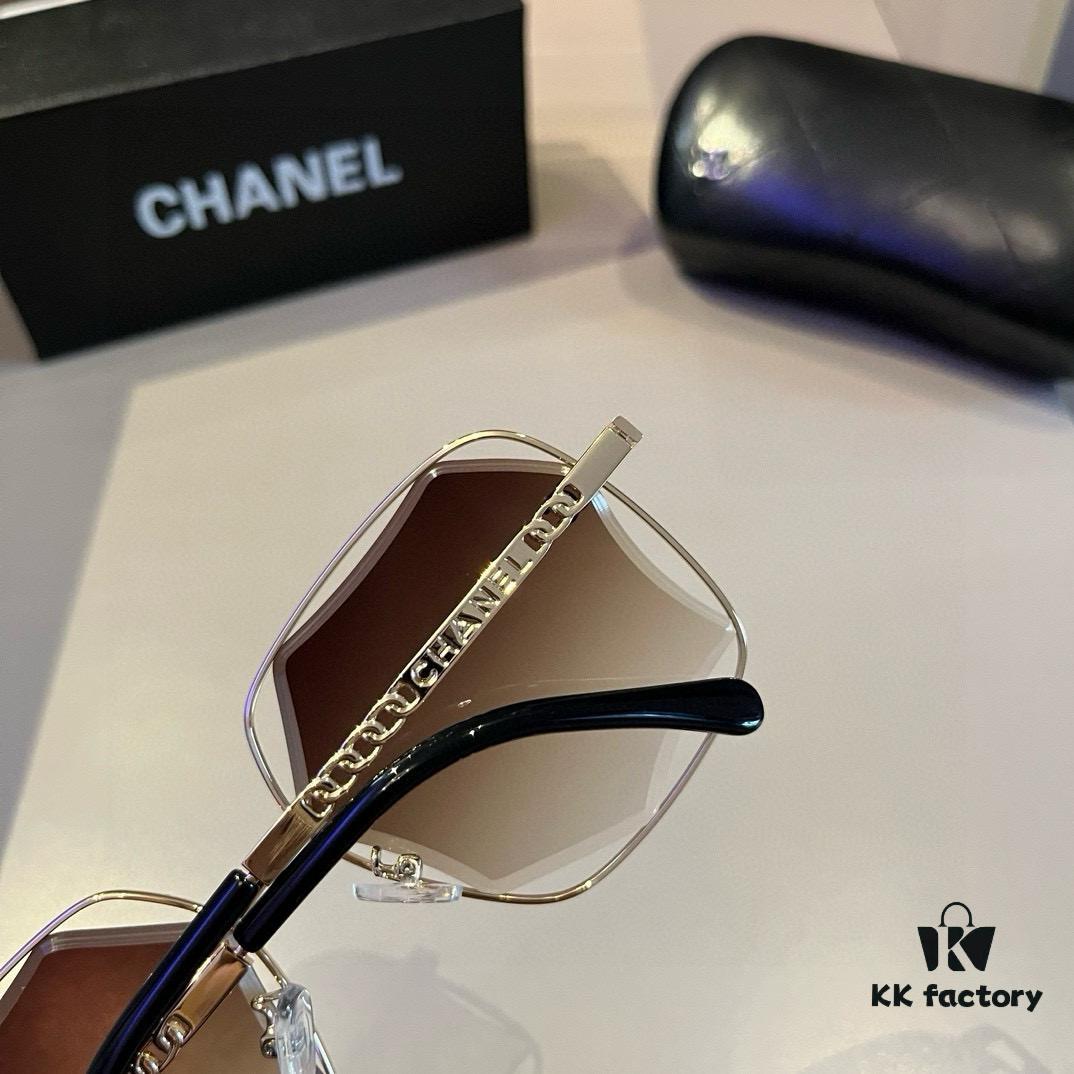 6931aa53ccd8ab3d7af9eb95 Chanel Sunglasses for Round Faces, Oversized Frame Sun Glasses 2024 New Arrival, Flattering and Slimming Design