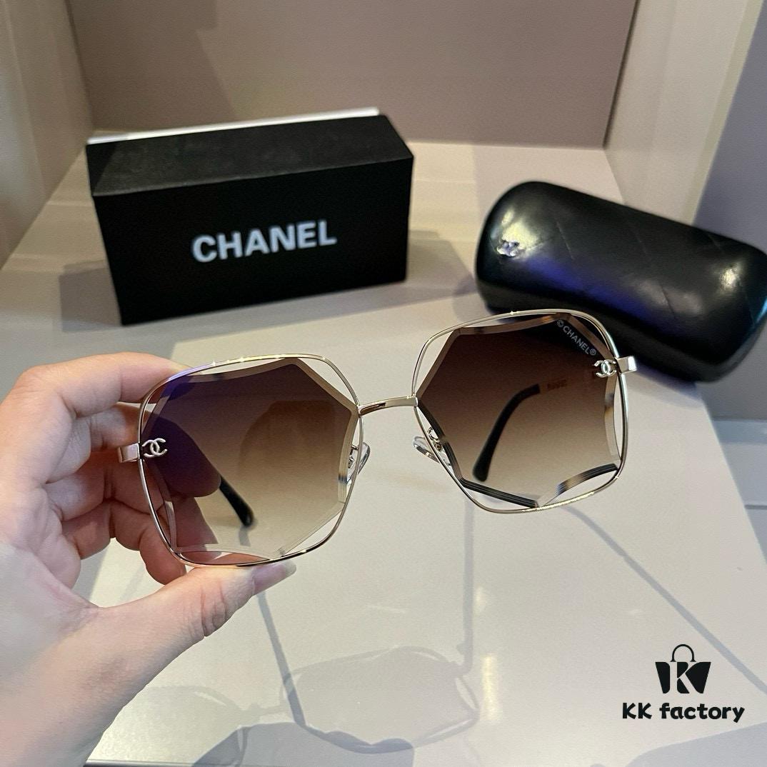 6931aa53ccd8ab3d7af9eb98 Chanel Sunglasses for Round Faces, Oversized Frame Sun Glasses 2024 New Arrival, Flattering and Slimming Design