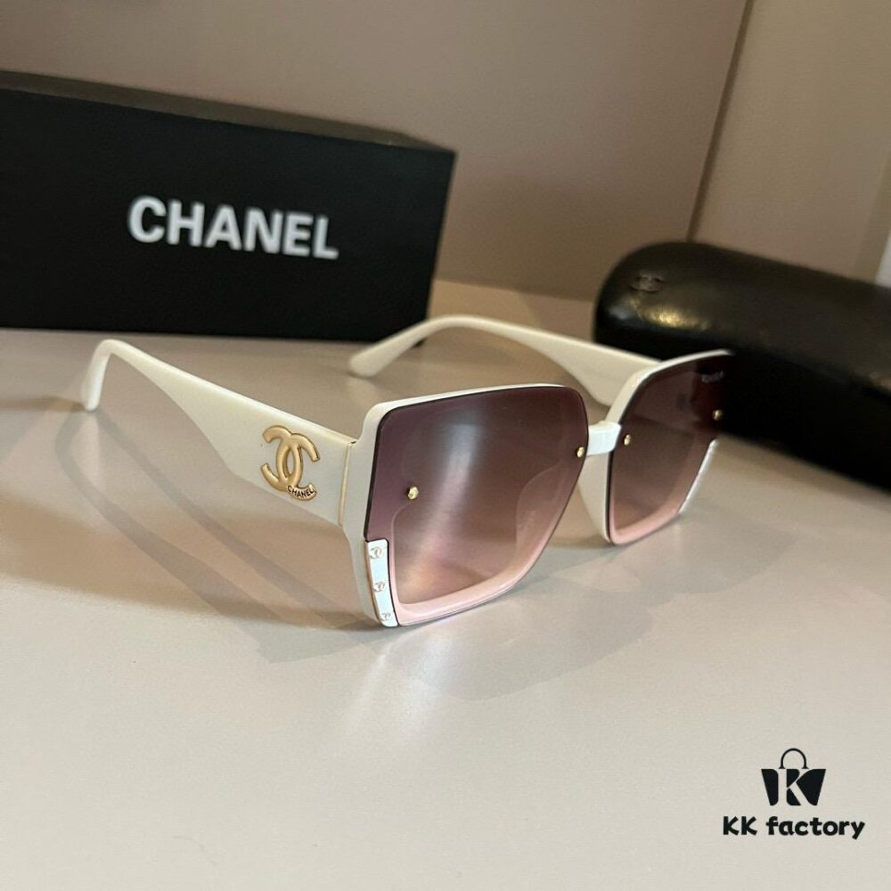 6931aa53ccd8ab3d7af9eb99 Chanel Sunglasses for Round Faces, Oversized Frame Sun Glasses 2024 New Arrival, Flattering and Slimming Design