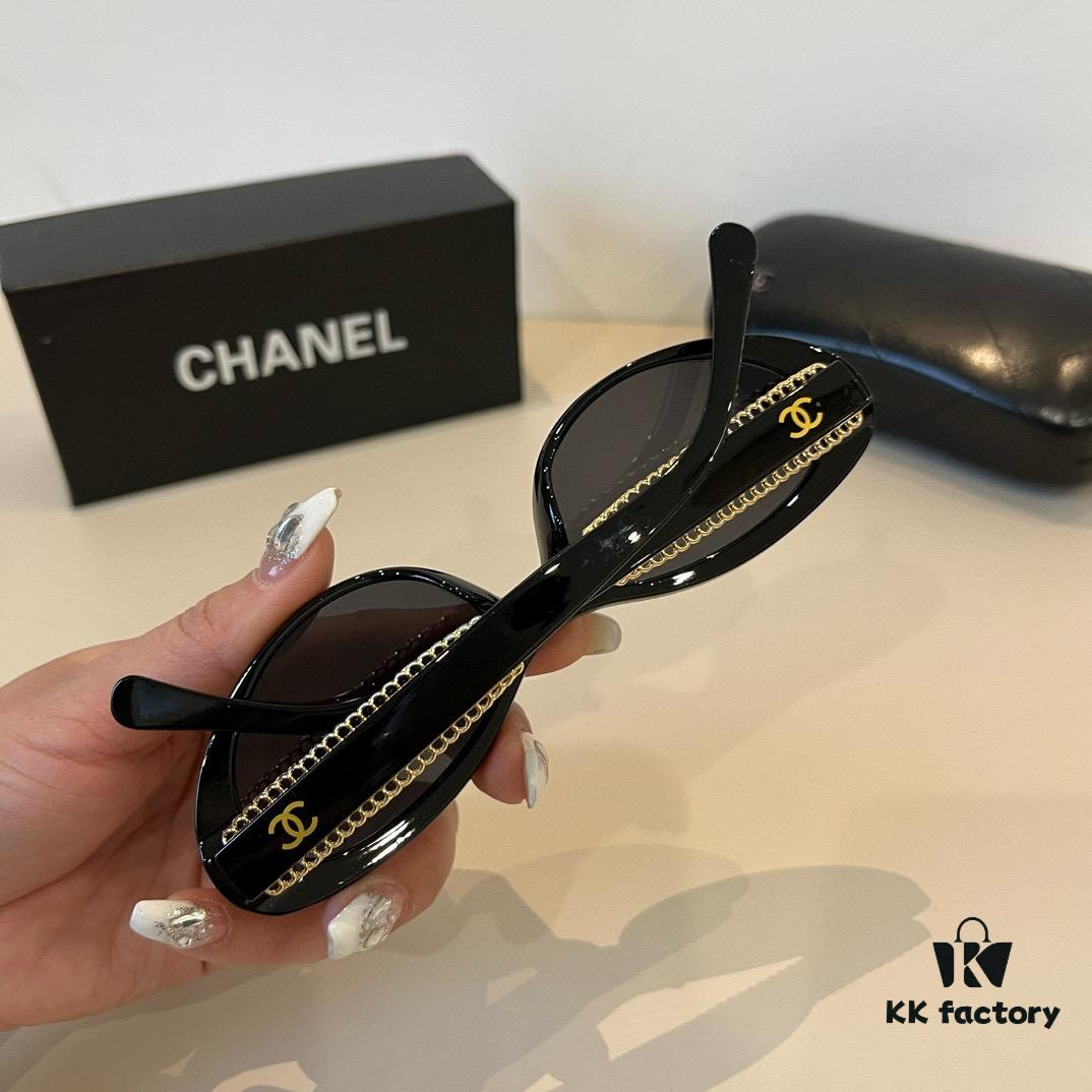 6931aa55ccd8ab3d7af9ebaf CHANEL Chanel Sunglasses🕶️ Worn by Numerous Celebrities, New Large-Frame Polarized Sunglasses with Ultra-Clear Vision