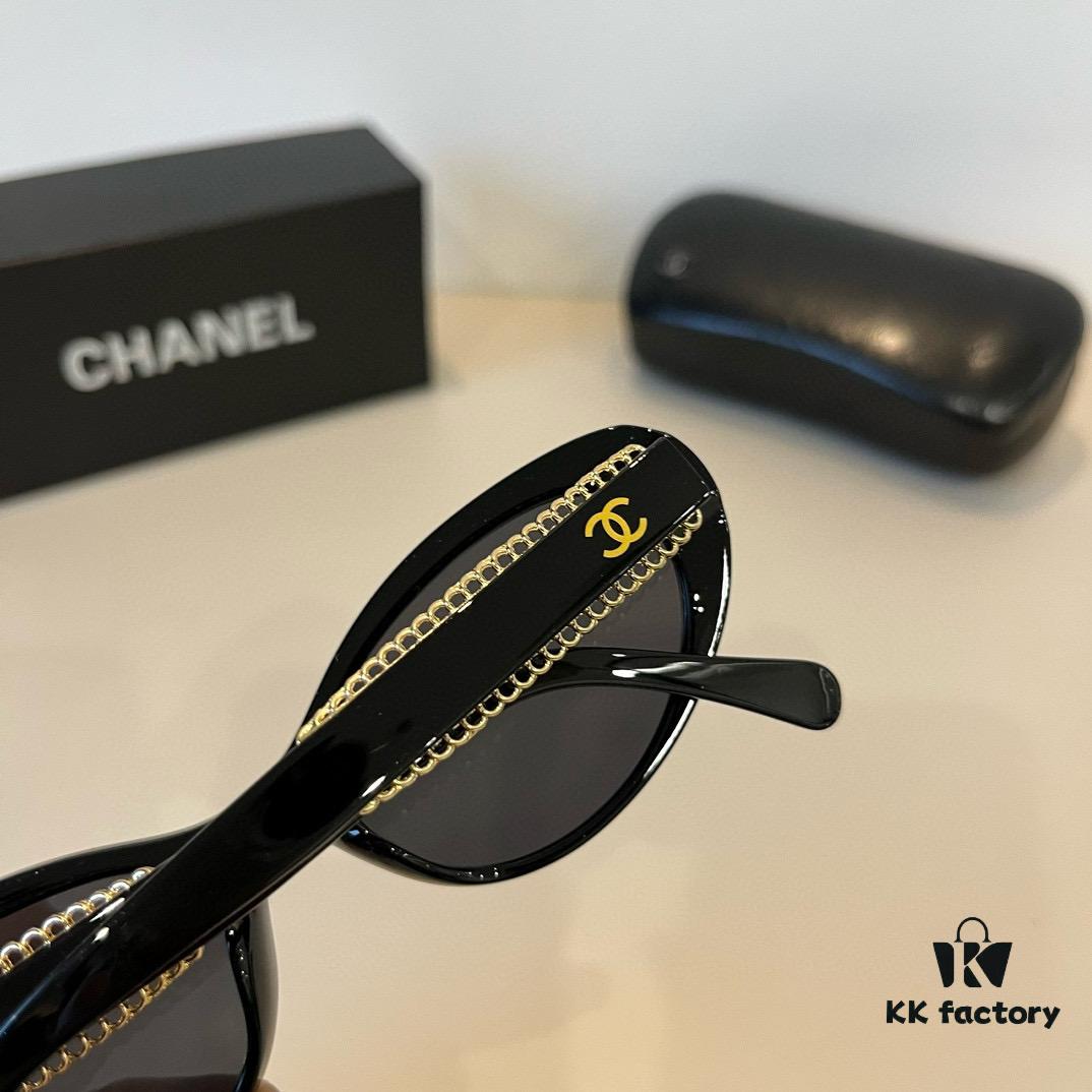 6931aa55ccd8ab3d7af9ebb0 CHANEL Chanel Sunglasses🕶️ Worn by Numerous Celebrities, New Large-Frame Polarized Sunglasses with Ultra-Clear Vision