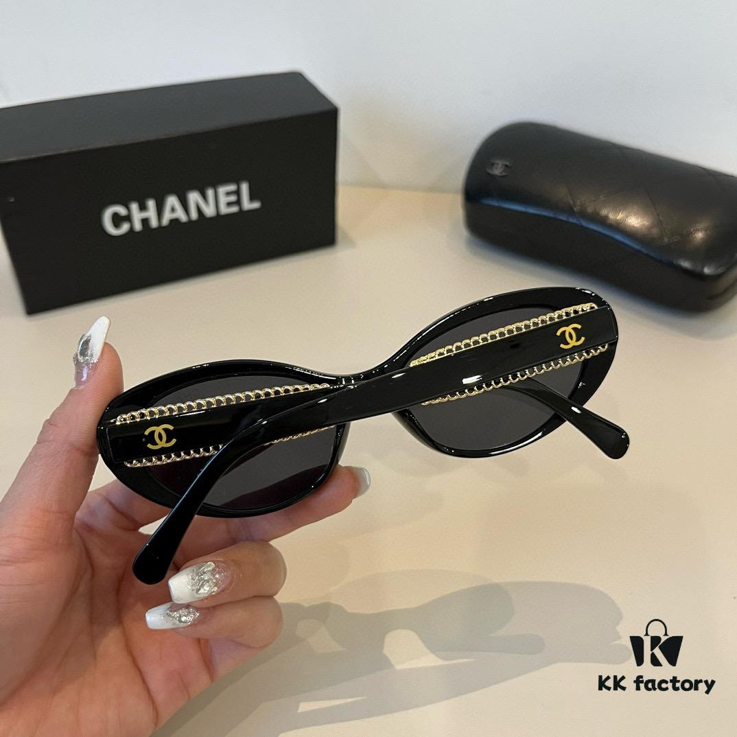 6931aa55ccd8ab3d7af9ebb1 CHANEL Chanel Sunglasses🕶️ Worn by Numerous Celebrities, New Large-Frame Polarized Sunglasses with Ultra-Clear Vision