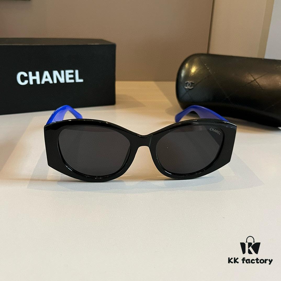 6931aa55ccd8ab3d7af9ebb5 Chanel Black and White Panda Sunglasses, Adorable and Stylish with Unique Frame That Flatters Facial Features