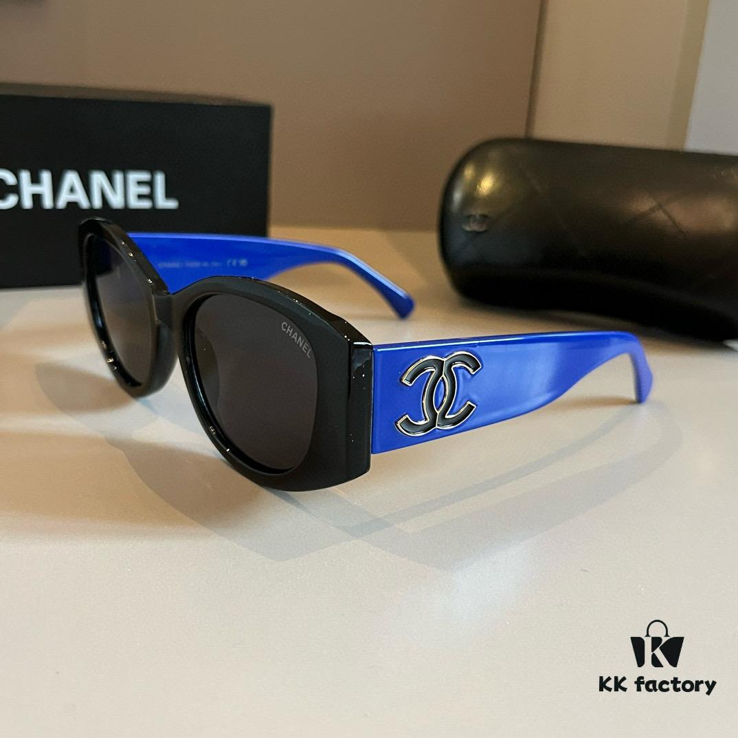 6931aa55ccd8ab3d7af9ebb6 Chanel Black and White Panda Sunglasses, Adorable and Stylish with Unique Frame That Flatters Facial Features