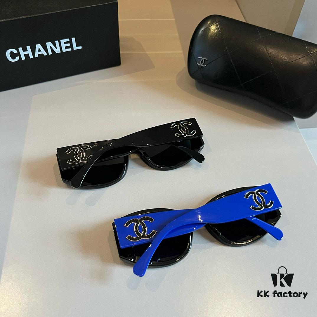 Chanel Black and White Panda Sunglasses, Adorable and Stylish with Unique Frame That Flatters Facial Features