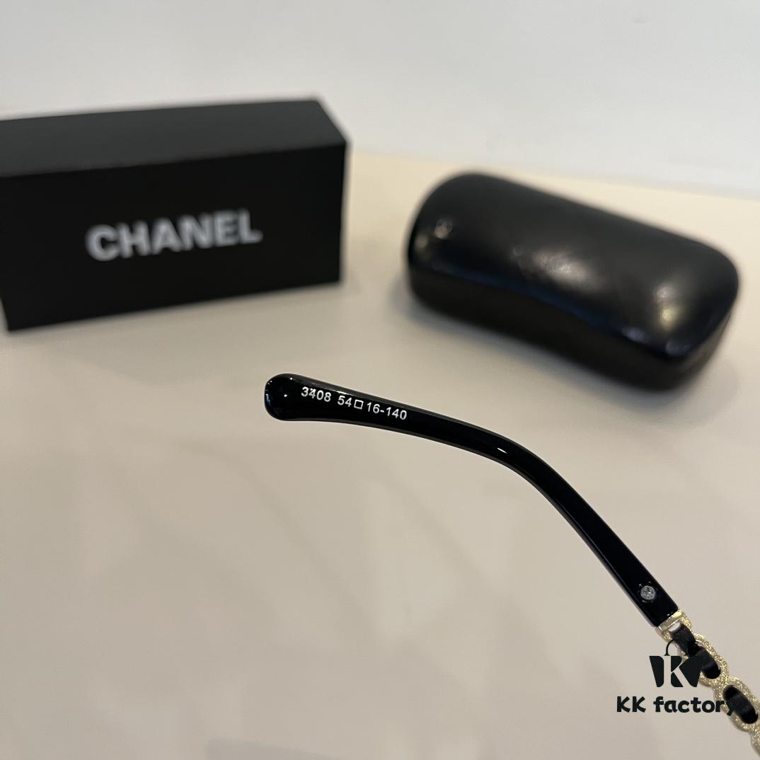 CHANEL Chanel Sunglasses🕶️ Worn by Numerous Celebrities, New Arrival Oversized Polarized Sunglasses with Ultra-Clear Lens