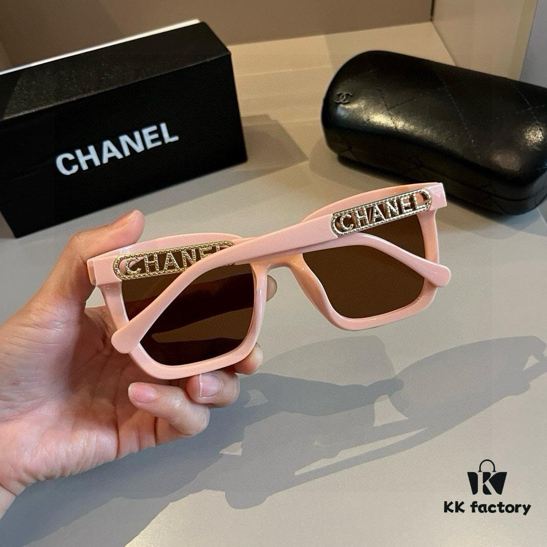 Chanel Elegant Lady Sunglasses, Influencer's Same Style Sun Glasses