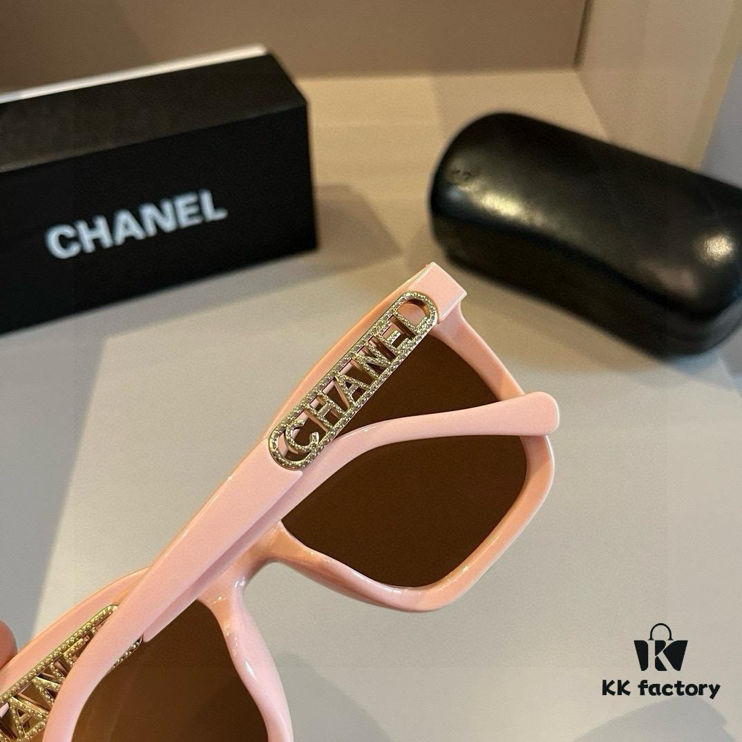 Chanel Elegant Lady Sunglasses, Influencer's Same Style Sun Glasses
