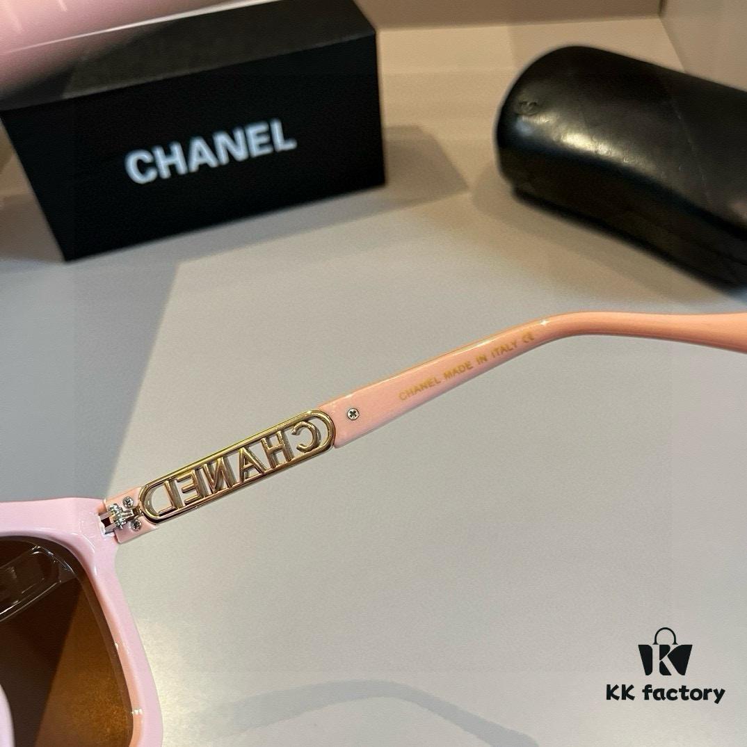 Chanel Elegant Lady Sunglasses, Influencer's Same Style Sun Glasses