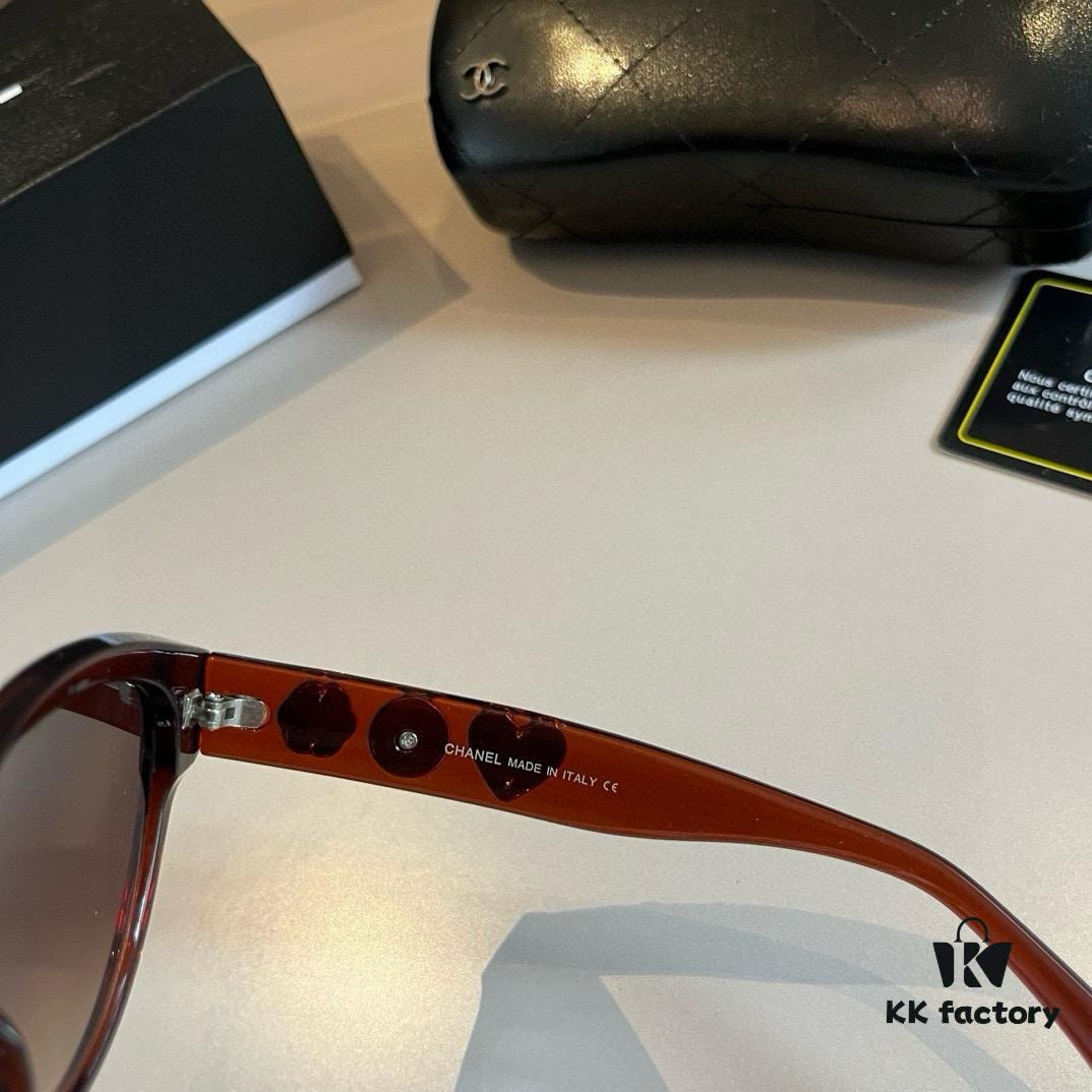 6931aa71ccd8ab3d7af9ed73 Chanel Pearl Heart-Temple Sunglasses, Official Style Custom-Made Eyewear