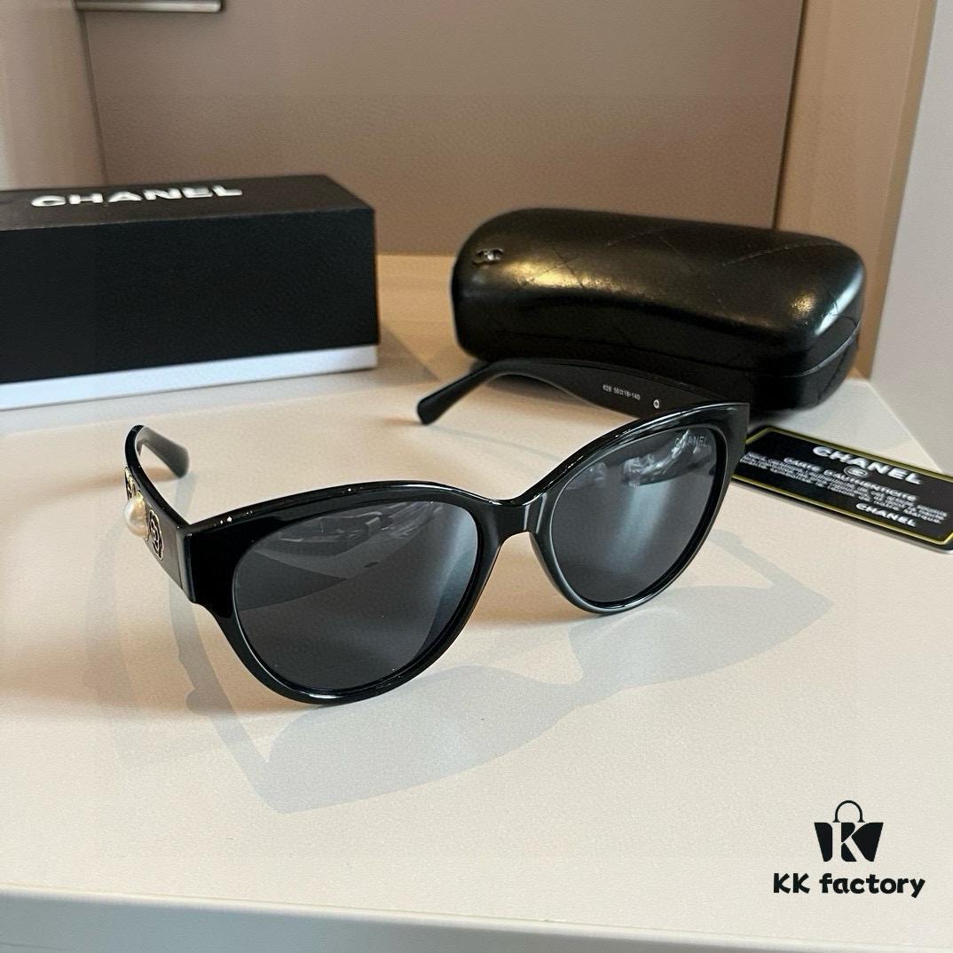 6931aa71ccd8ab3d7af9ed78 Chanel Pearl Heart-Temple Sunglasses, Official Style Custom-Made Eyewear